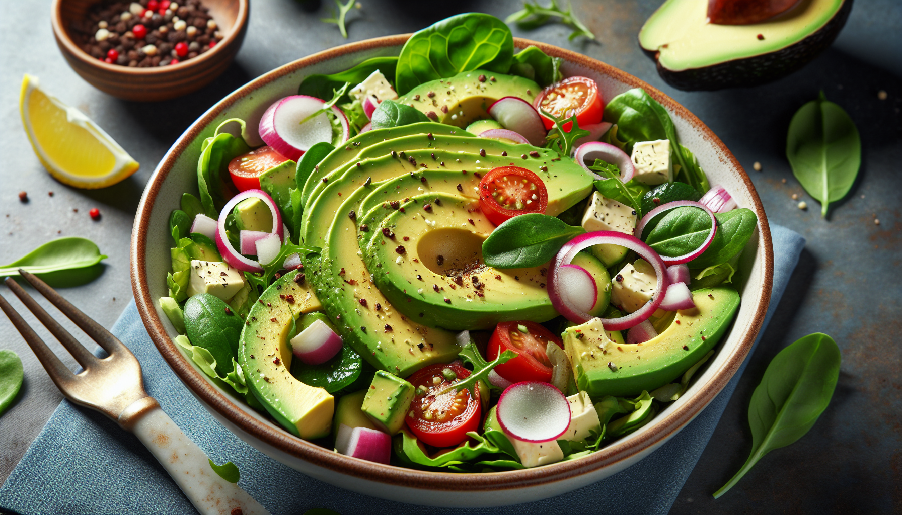 insalata con avocado